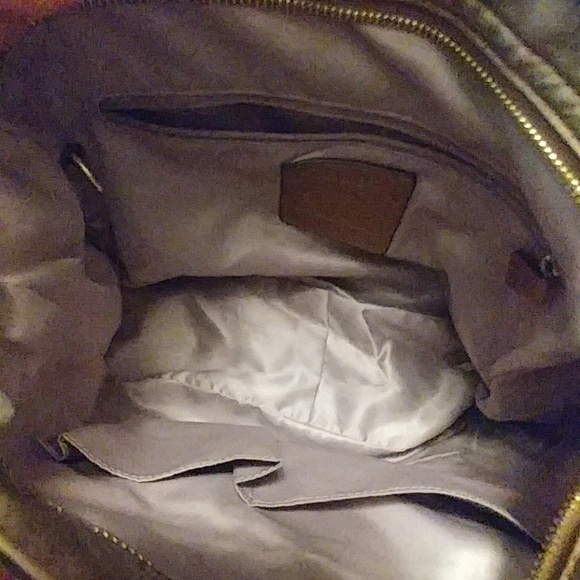 Bronze Metallics Coach Hobo Purse - Picture 5 of 7